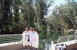 Baptism at the Jordon River